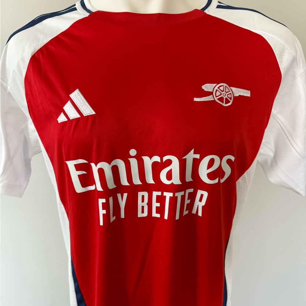Oleksandr Zinchenko Arsenal New Men's Premier League Adidas Red Soccer Jersey - Picture 2 of 9